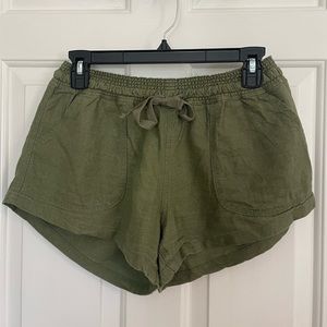 altar’d state linen shorts, size medium
